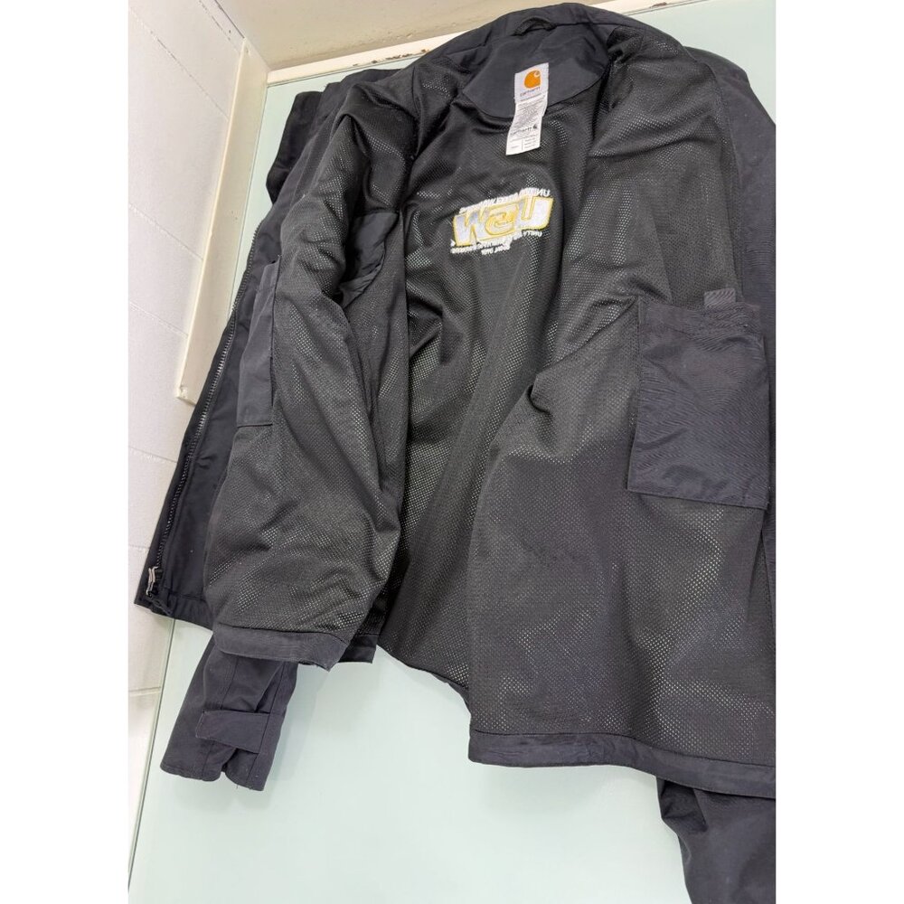 Carhartt J162 Shoreline Waterproof Jacket Men’s 2XL United Steelworkers No Hood - Picture 3 of 13